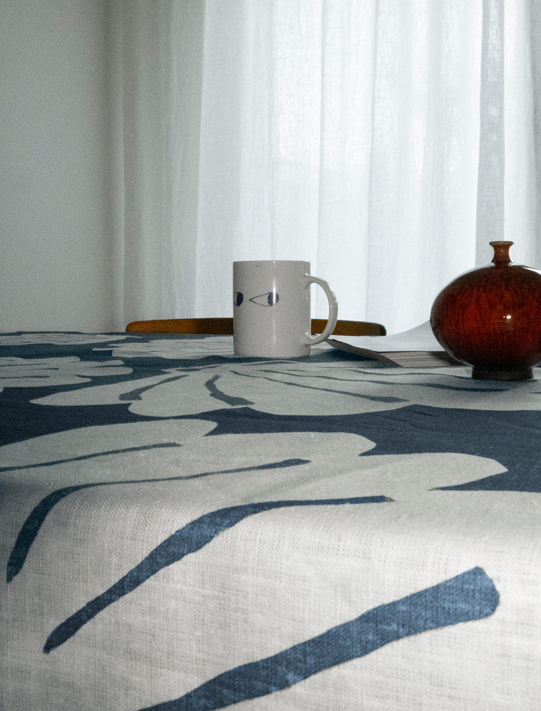 Snäcka Linen Tablecloth