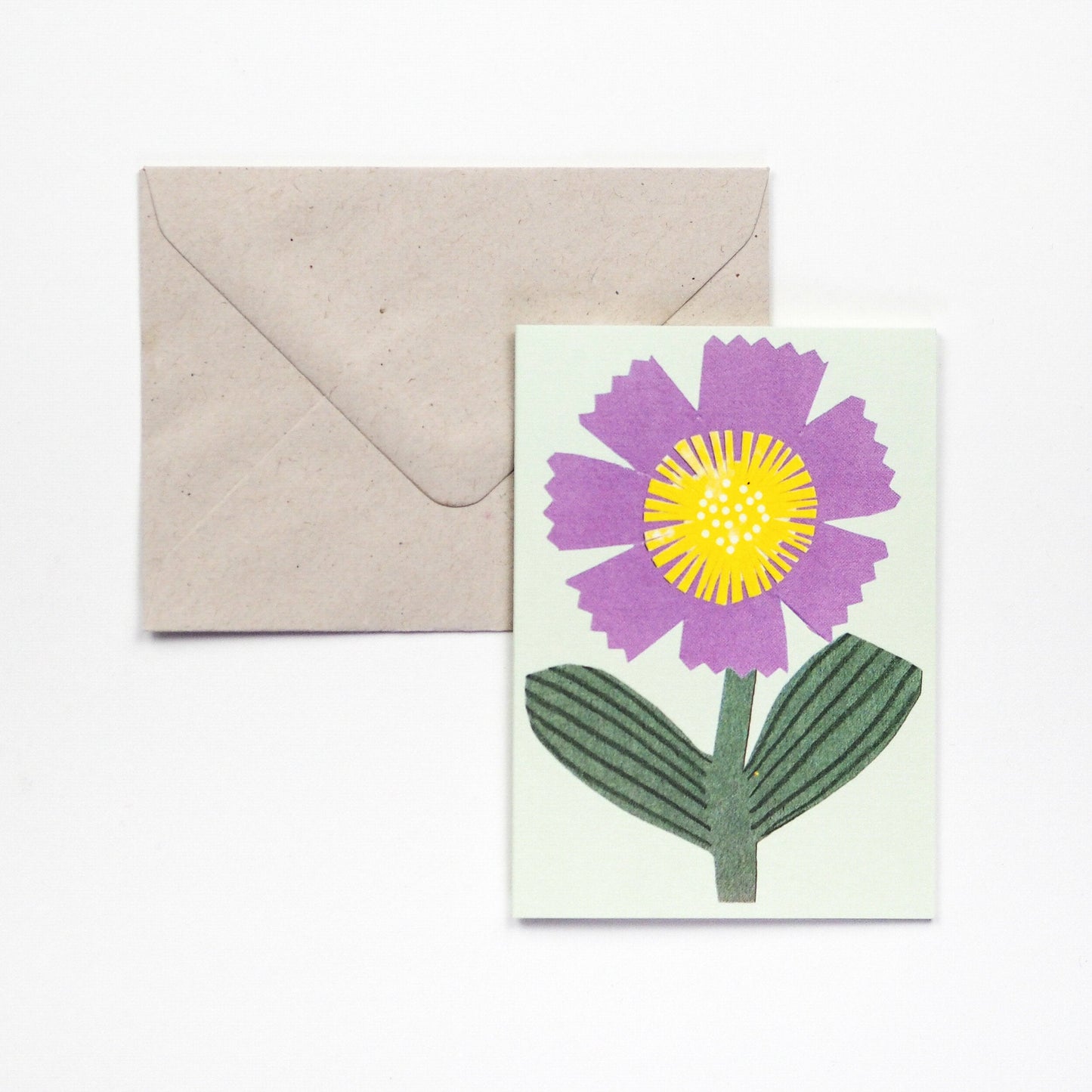 Little Purple Flower Card