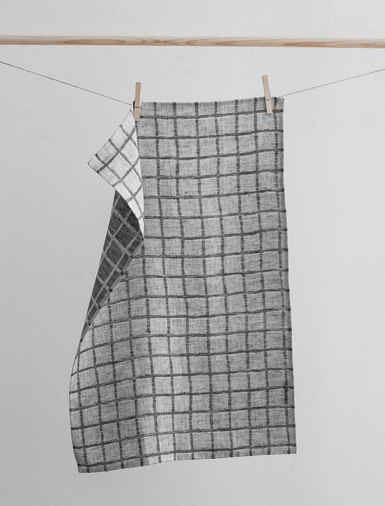 Rutig Tea Towel | Black