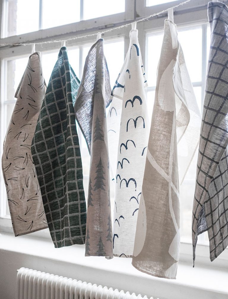 Rutig Tea Towel | Black