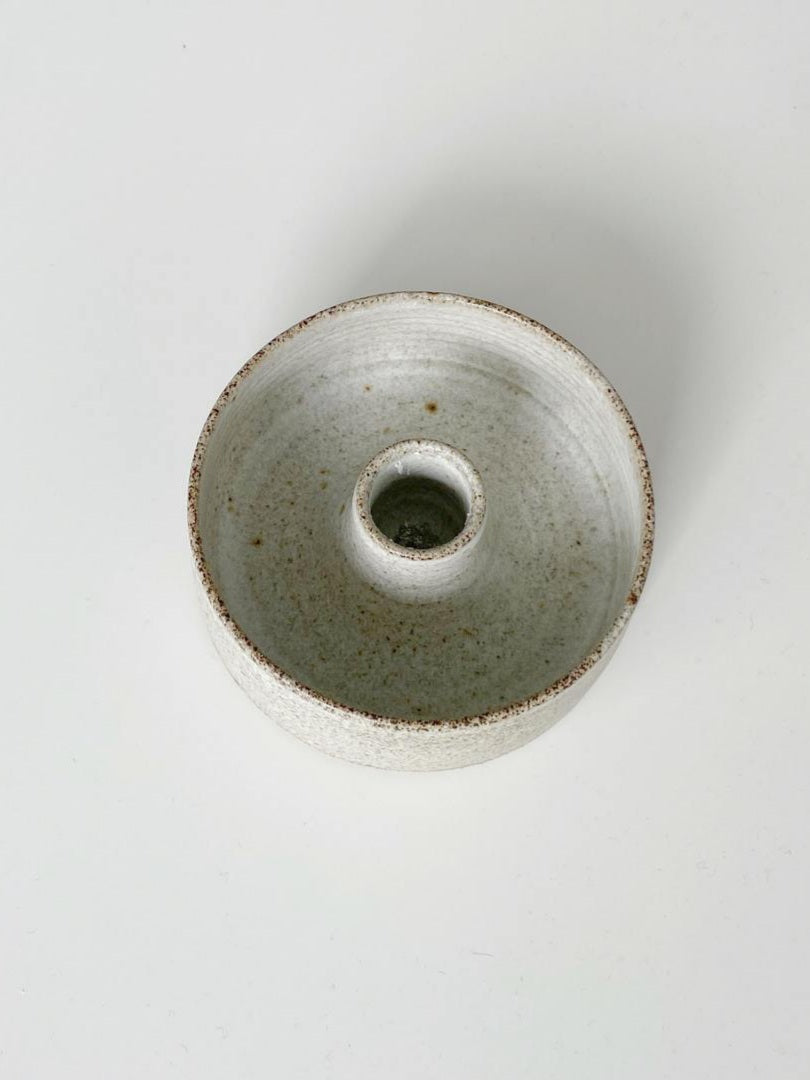 Viki Weiland Danish Stoneware Bowl Candle Holder